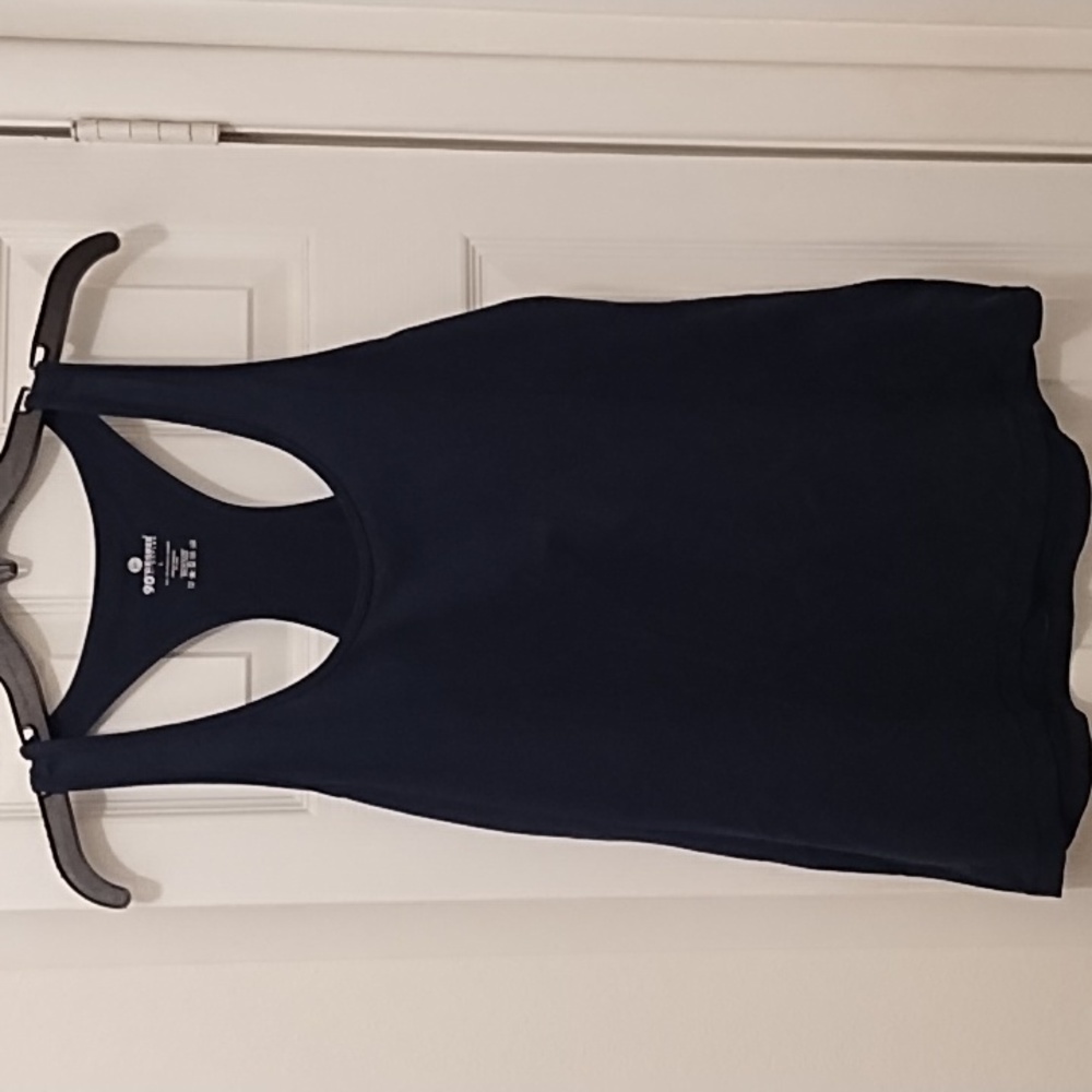 90 degree blue exercise top